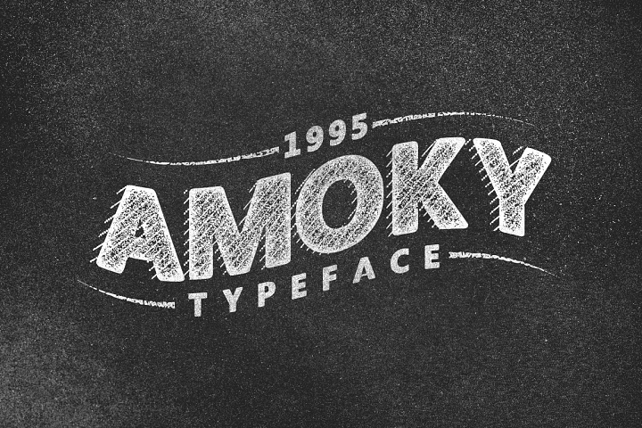 Amoky: A Display Font for Memorable Campaigns