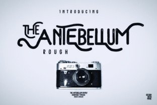 Antebellum Font: A Vintage Display Typeface for Makers and Sellers