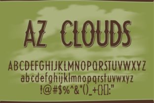 AZ Clouds Font: A Designer’s Go-To for Center Accent Typography