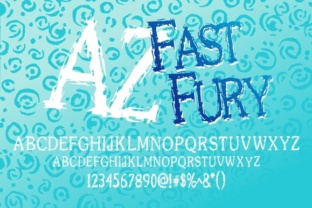 AZ Fast Fury Font for Strong Branding and Business Design