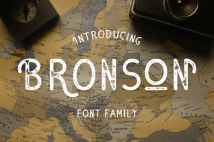 Bronson Font: A Display Typeface for Editorial Design