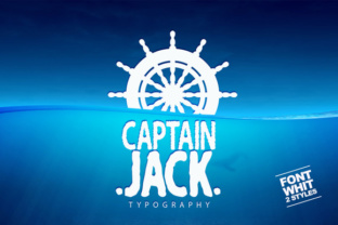 Captain Jack Font for Logo Design and Creative Branding Projects