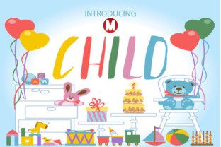 Child Font: A Playful Typeface for Creative Crafters
