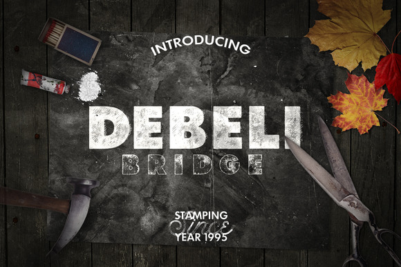Debeli Font: A Vintage Touch for Modern Branding
