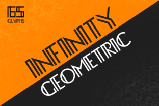 Infinity Font: A Geometric Typeface for Bold Campaigns