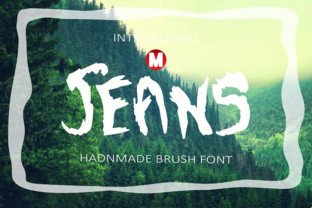 Jeans Font: A Modern Handmade Typeface for Creative Projects
