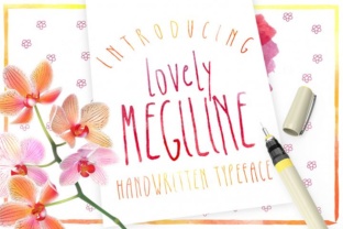 Megiline Handwritten Font for Modern Web Design