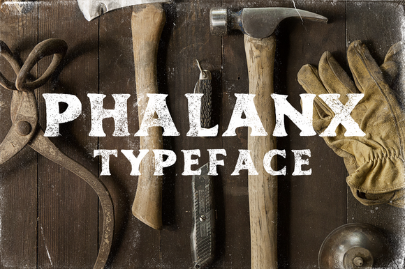 Phalanx Font for Vintage-Inspired Branding