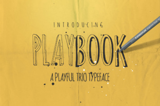 Playbook Font Trio for Bold Campaign Typography