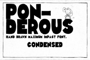 Ponderous Condensed: Elevating Editorial Design with Refined Typography