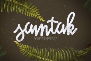 Samtak Script: A Marker-Style Display Font for Bold Editorial Design