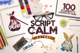 Script Calm Font Review: A Playful Display Typeface for Creative Branding