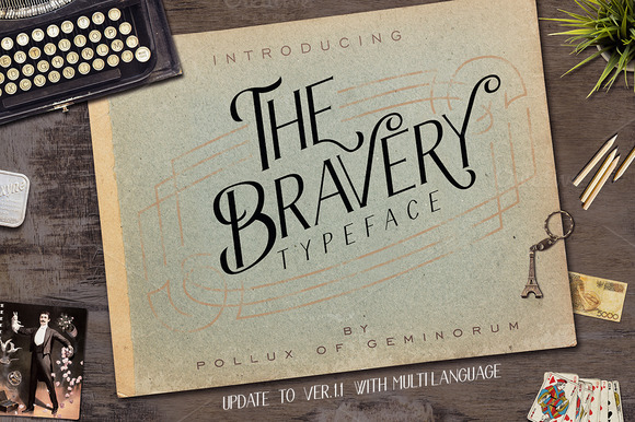 The Bravery Font for Bold, Memorable Branding