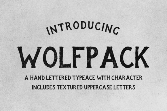 Wolfpack Font: A Bold Choice for Creative Branding Projects